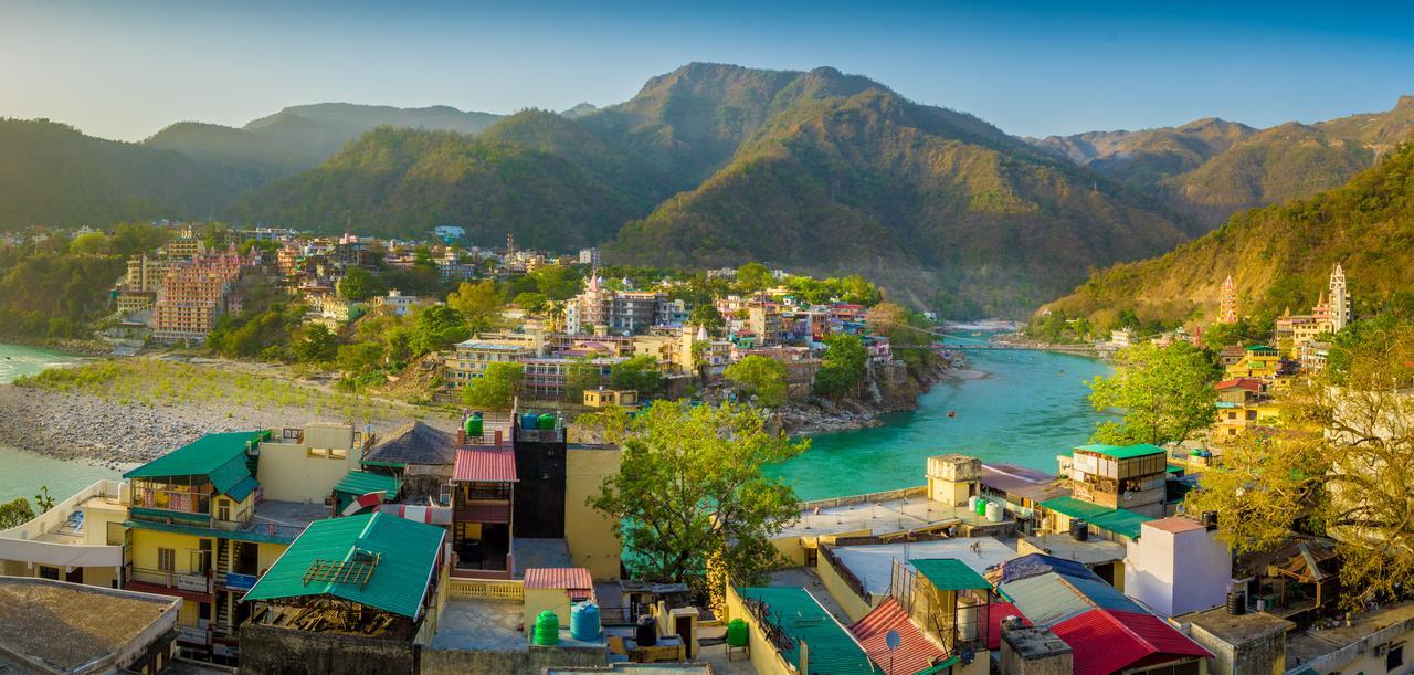 Хостел Skyard Rishikesh, Laxman Jhula Экстерьер фото