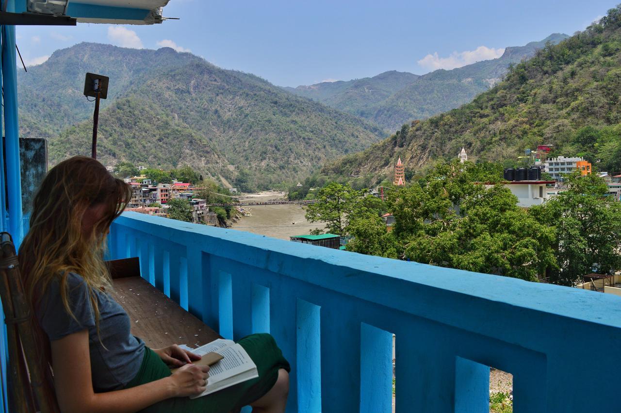 Хостел Skyard Rishikesh, Laxman Jhula Экстерьер фото