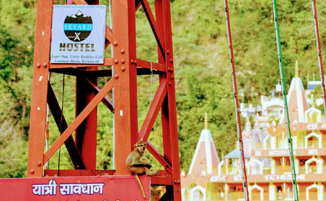 Хостел Skyard Rishikesh, Laxman Jhula Экстерьер фото