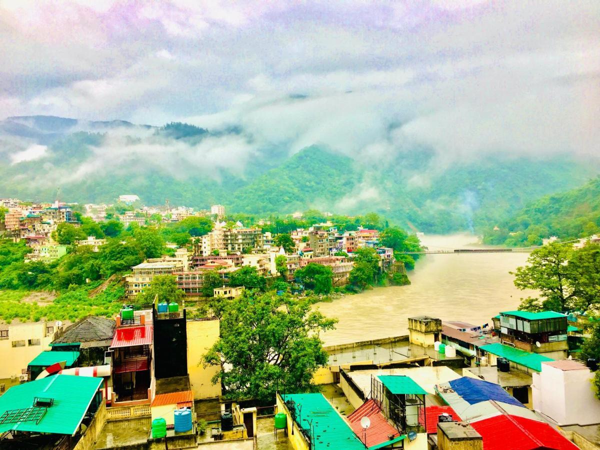 Хостел Skyard Rishikesh, Laxman Jhula Экстерьер фото